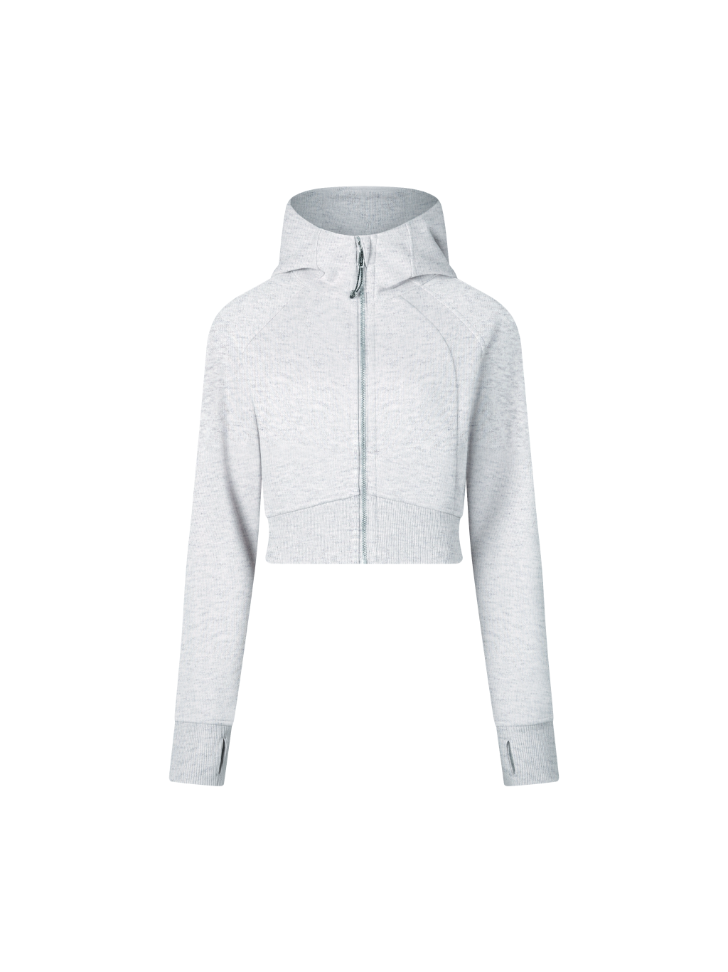 Cropped Zip-Through Hoodie #RP0005 - Thumbnail Image